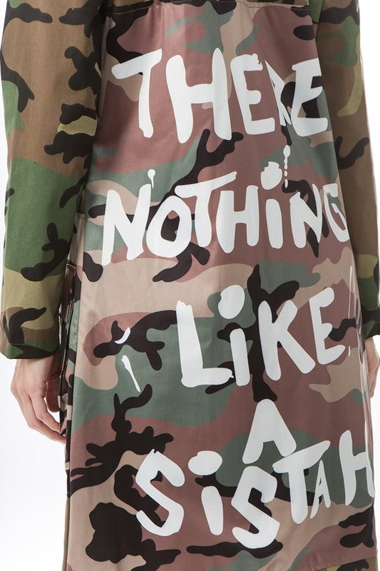 WOMEN FASHION CAMOFLAGE JACKETS