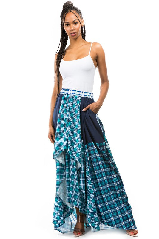 WOMEN FASHION SEXY LONG MAXI SKIRT