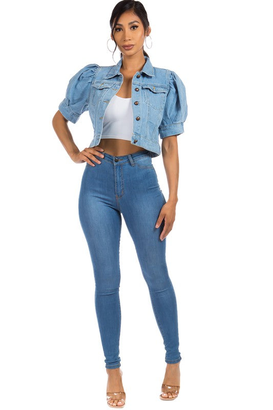 WOMEN FASHION DENIM JACKET