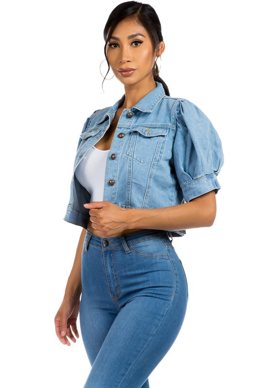 WOMEN FASHION DENIM JACKET