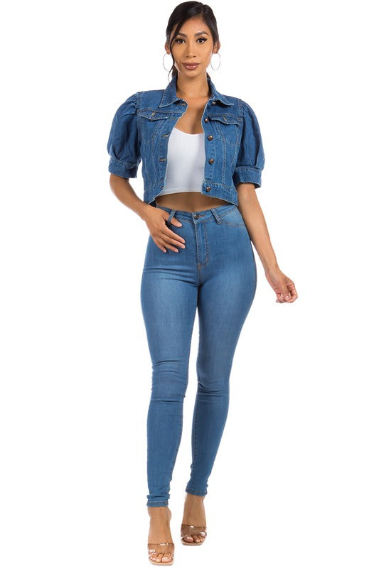 WOMEN FASHION DENIM JACKET