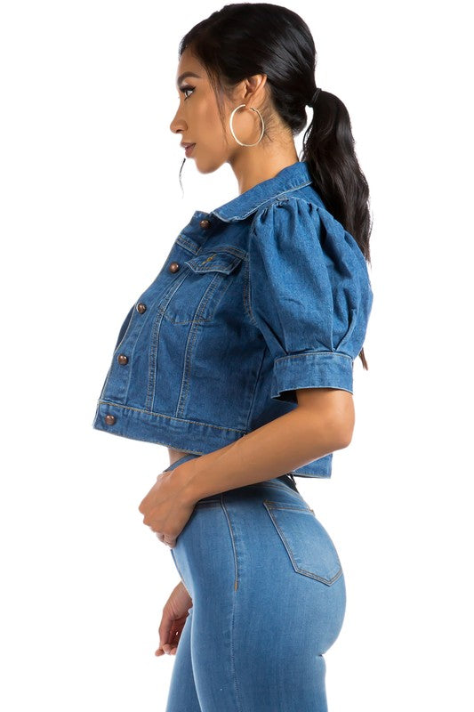 WOMEN FASHION DENIM JACKET