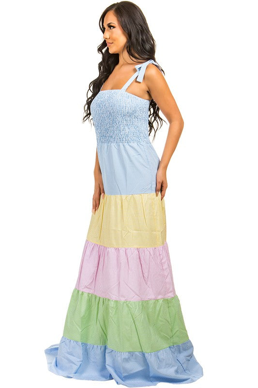 WOMEN FASHION SUMMER MAXI DRESS