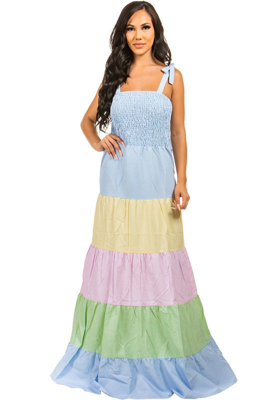 WOMEN FASHION SUMMER MAXI DRESS