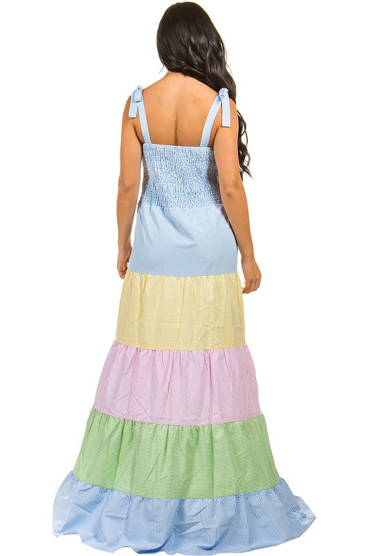 WOMEN FASHION SUMMER MAXI DRESS