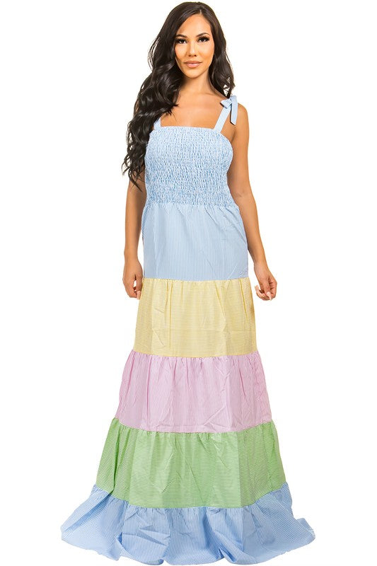 WOMEN FASHION SUMMER MAXI DRESS