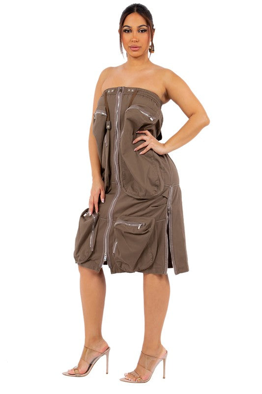 WOMEN FASHION LONG MAXI TWO WAY SKIRT