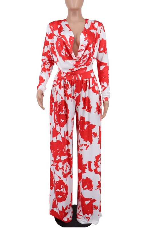 WOMEN SEXY TWO PIECE SET TOP AND PANT
