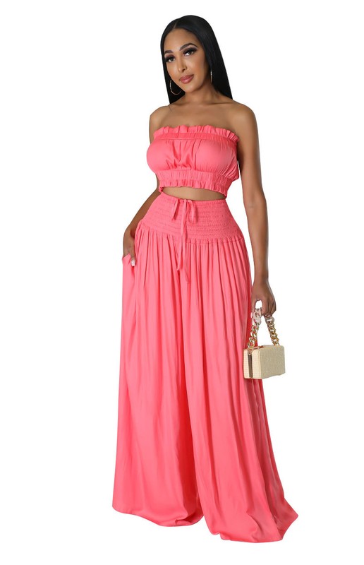 WOMEN FASHION TWO PIECE PANTS SET