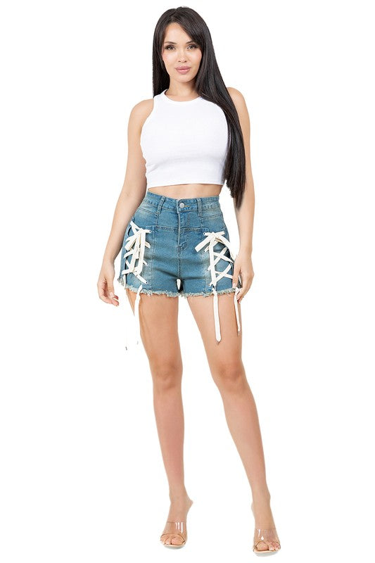WOMEN FASHION SUMMER DENIM SHORT