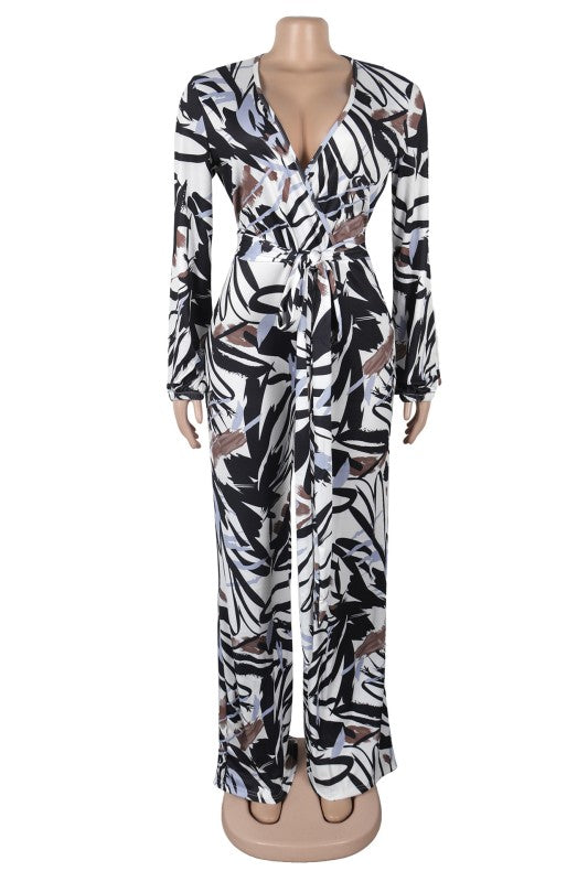 WOMEN FASHION LONG SLEEVES JUMPSUIT