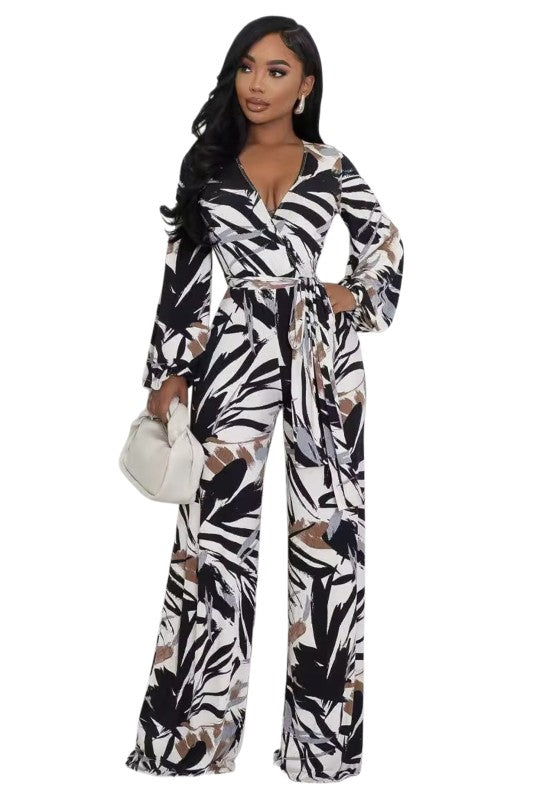 WOMEN FASHION LONG SLEEVES JUMPSUIT
