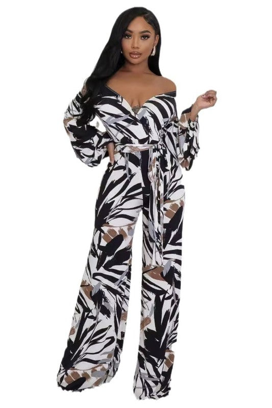 WOMEN FASHION LONG SLEEVES JUMPSUIT