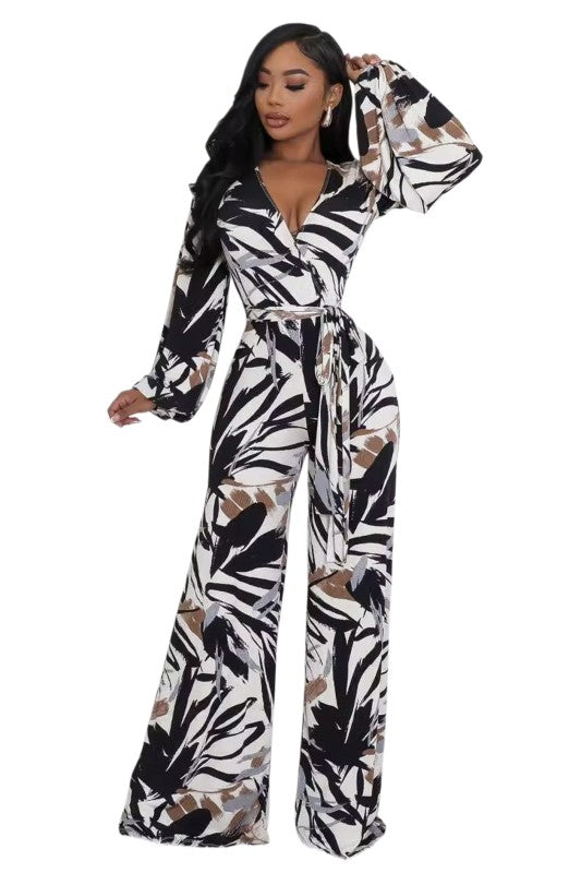 WOMEN FASHION LONG SLEEVES JUMPSUIT