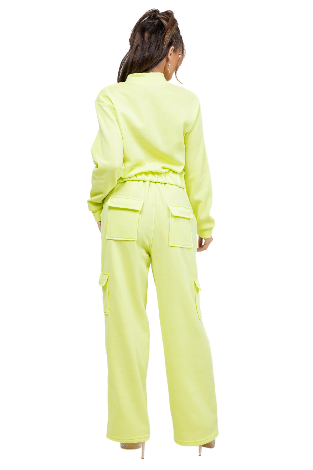 WOMEN FASHION CASUAL TWO PIECE PANT SET