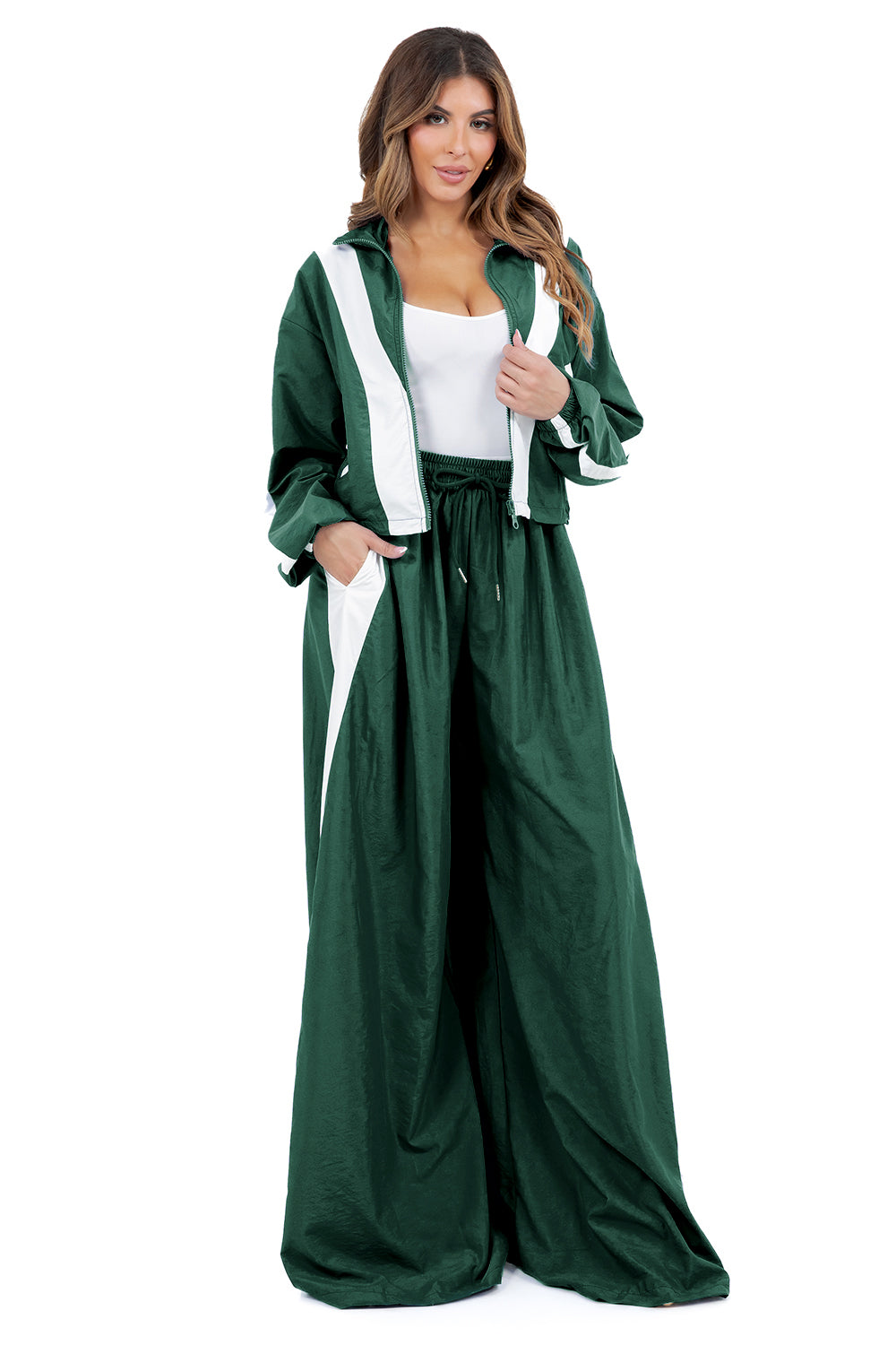 WOMEN FASHION TWO PIECE OUTFITS PANT SET