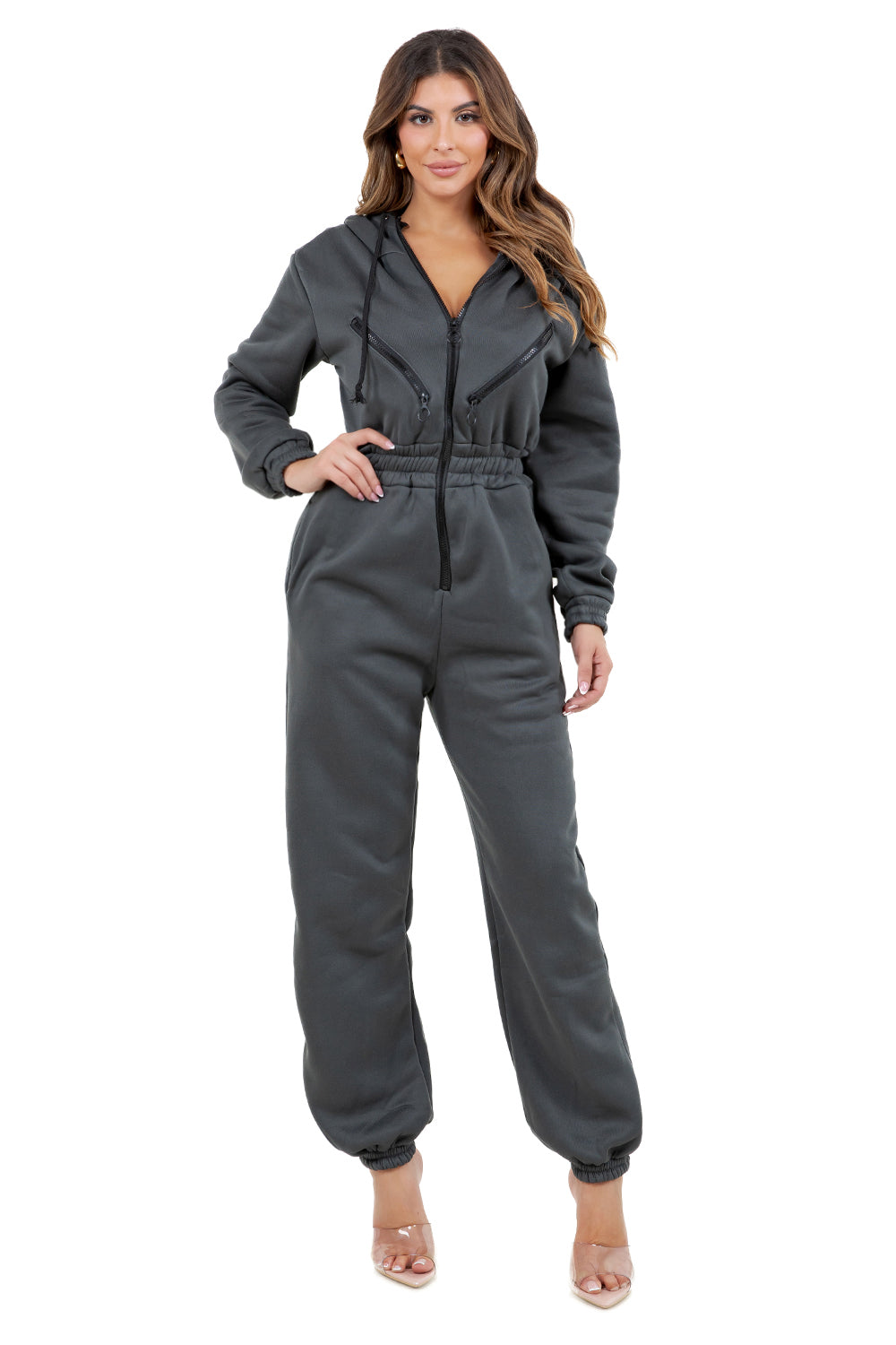 WOMEN FASHION CASUAL SPORT JUMPSUIT
