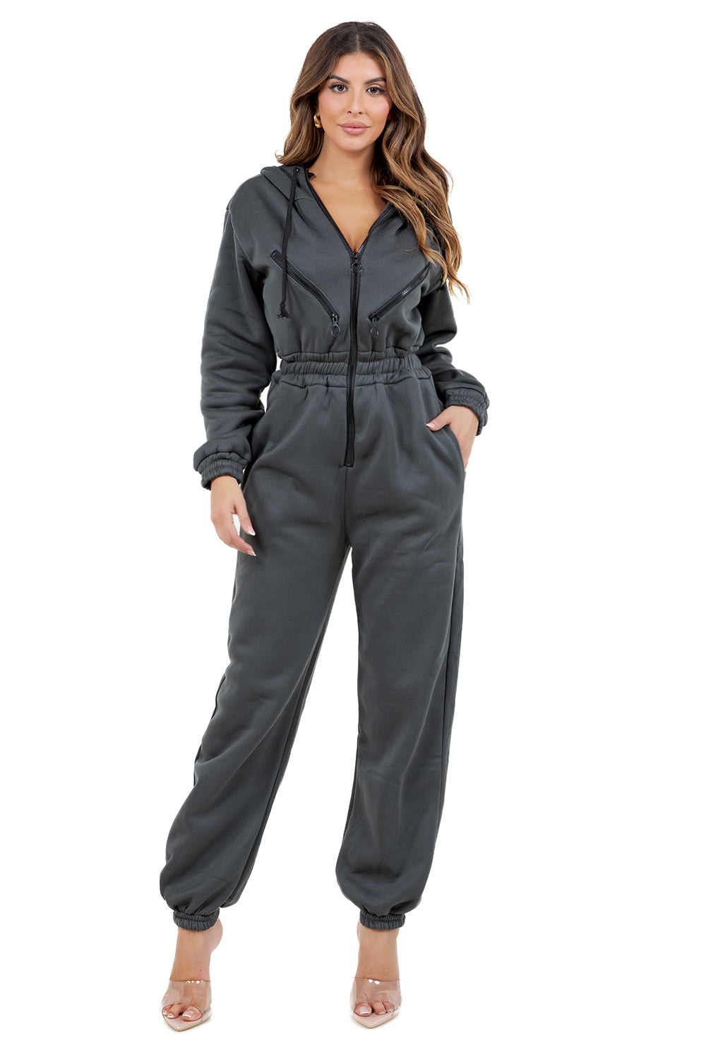 WOMEN FASHION CASUAL SPORT JUMPSUIT