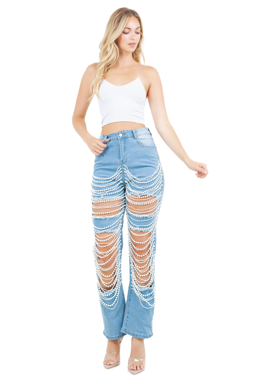 WOMEN FASHION DENIM PANTS