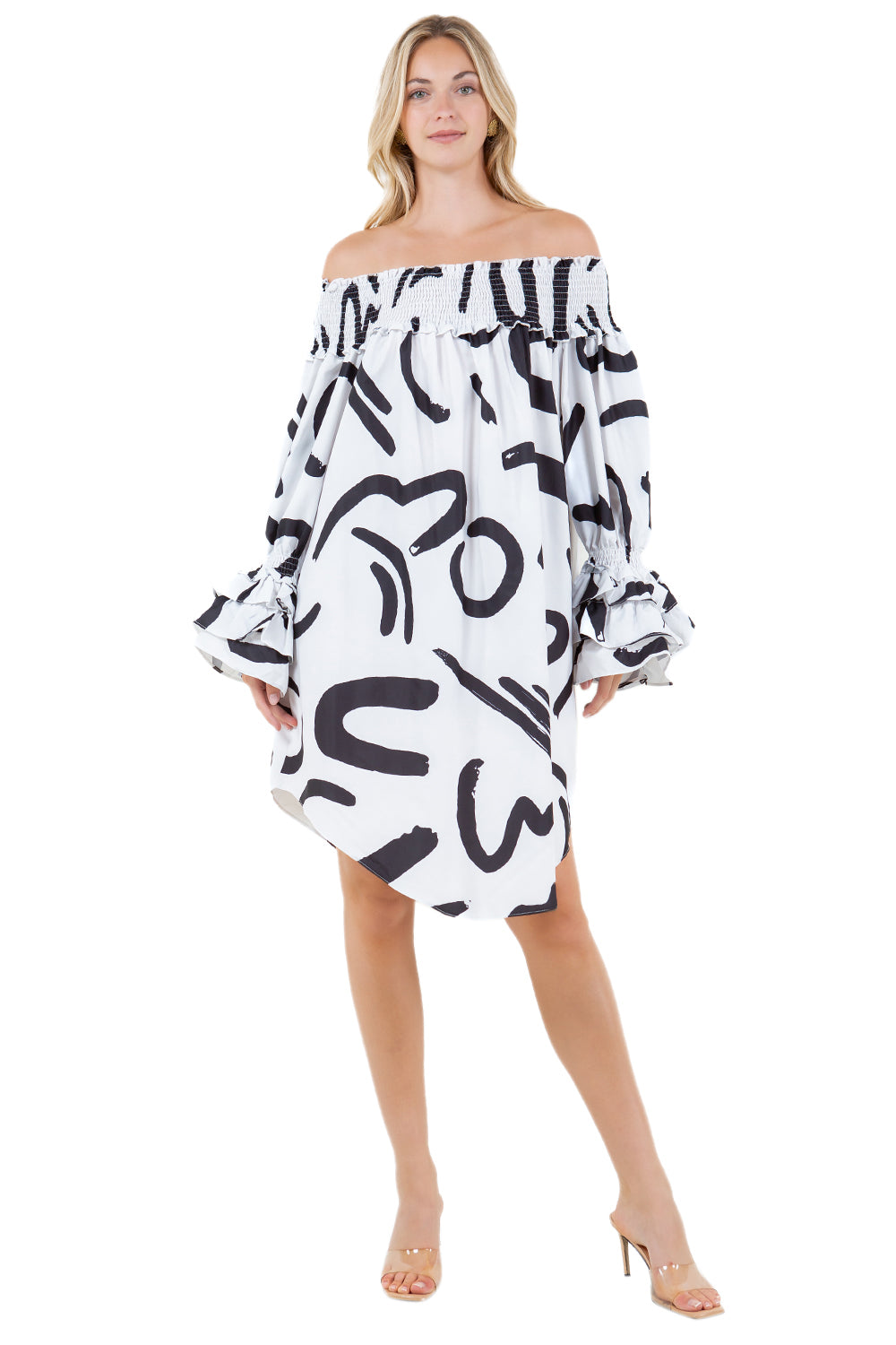 WOMEN FASHION BABYDOLL DRESS