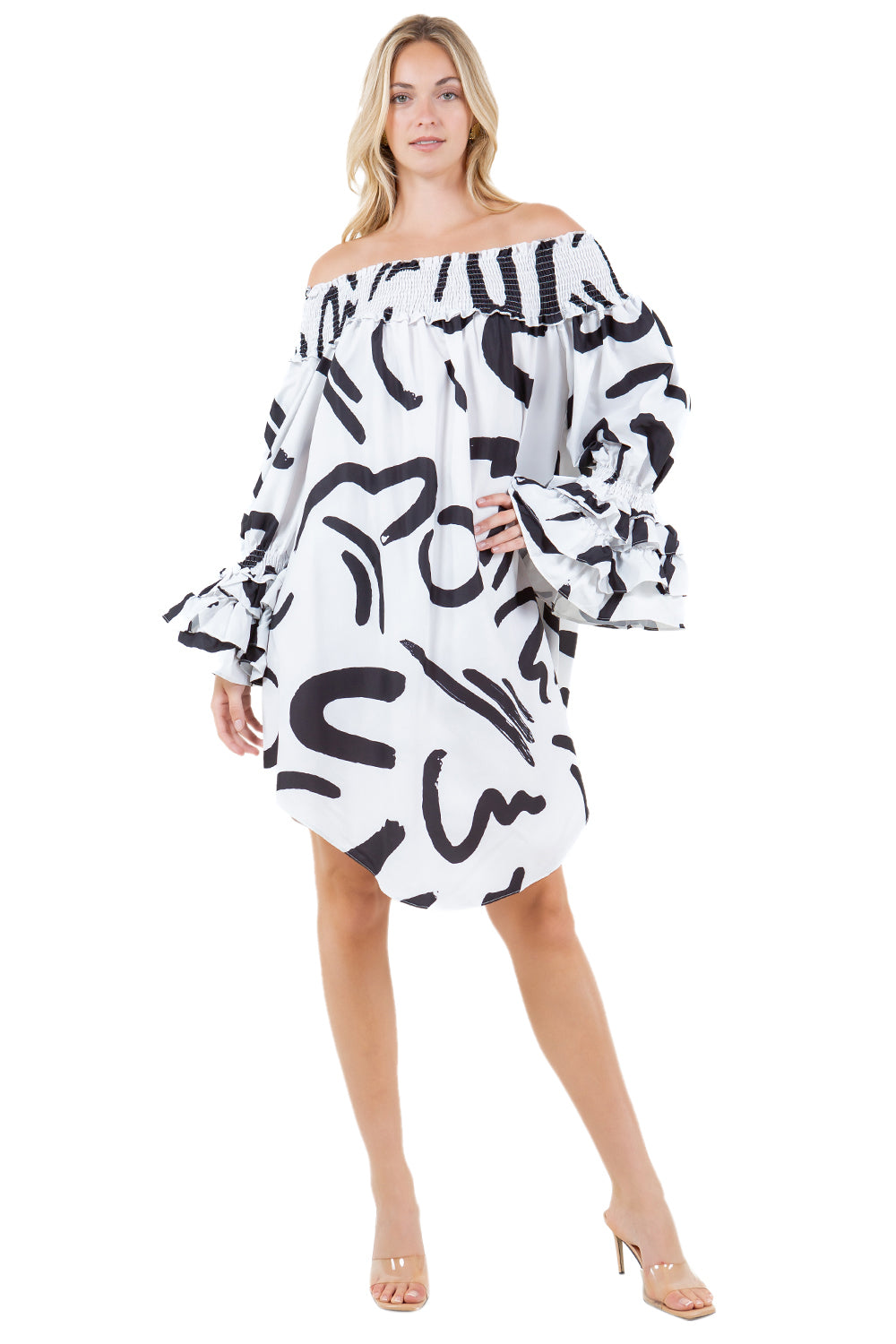 WOMEN FASHION BABYDOLL DRESS