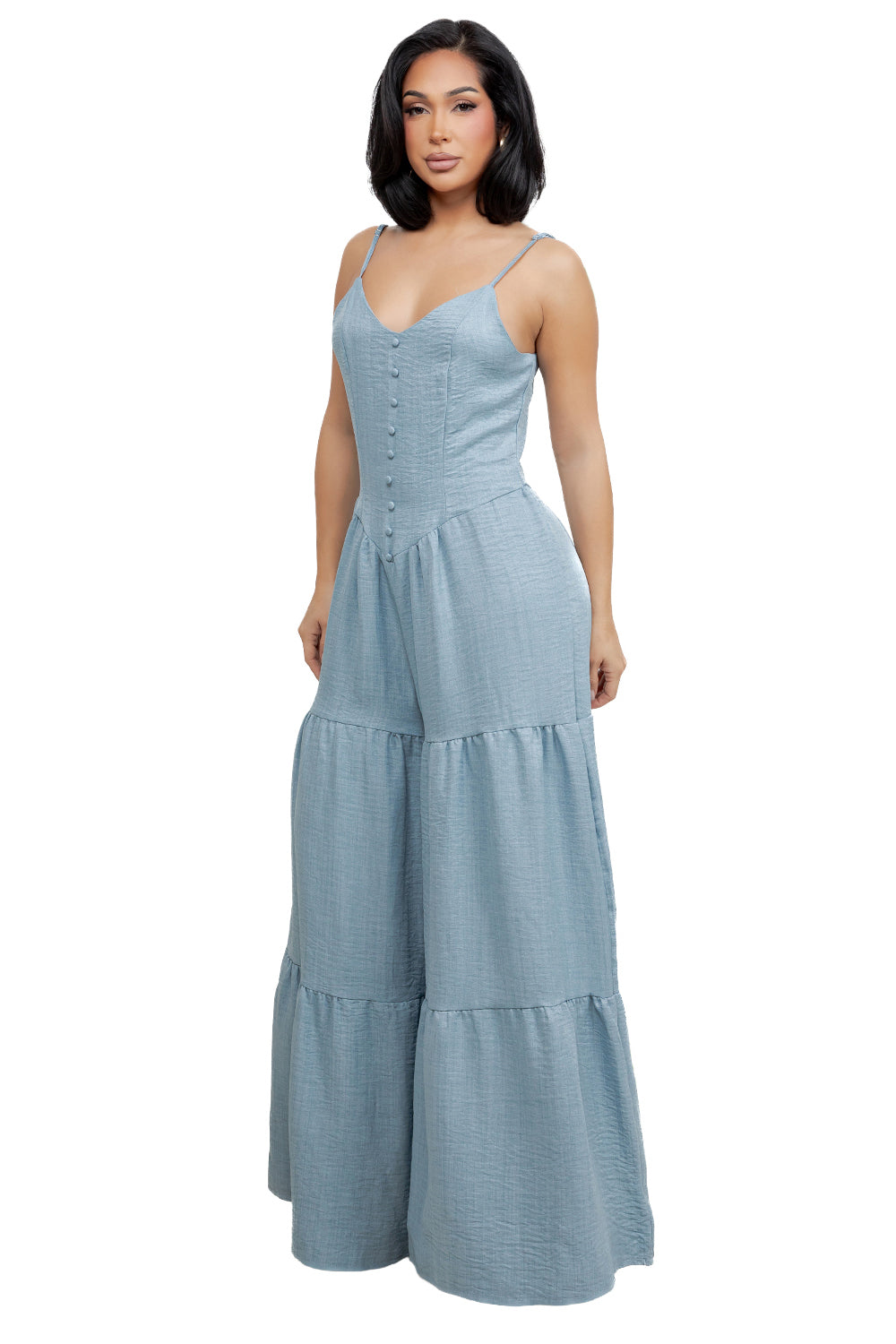 WOMEN FASHION SLEEVELESS JUMPSUIT
