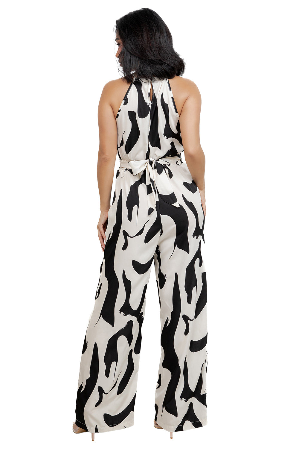 WOMEN FASHION STYLE SLEEVELESS JUMPSUIT