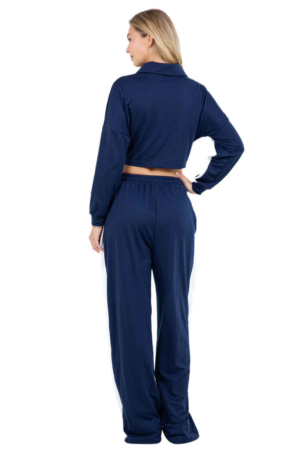 WOMEN FASHION CASUAL TWO PIECE PANT SET