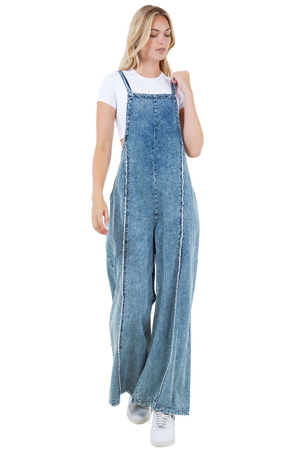WOMEN FASHION DENIM OVERALLS PANTS