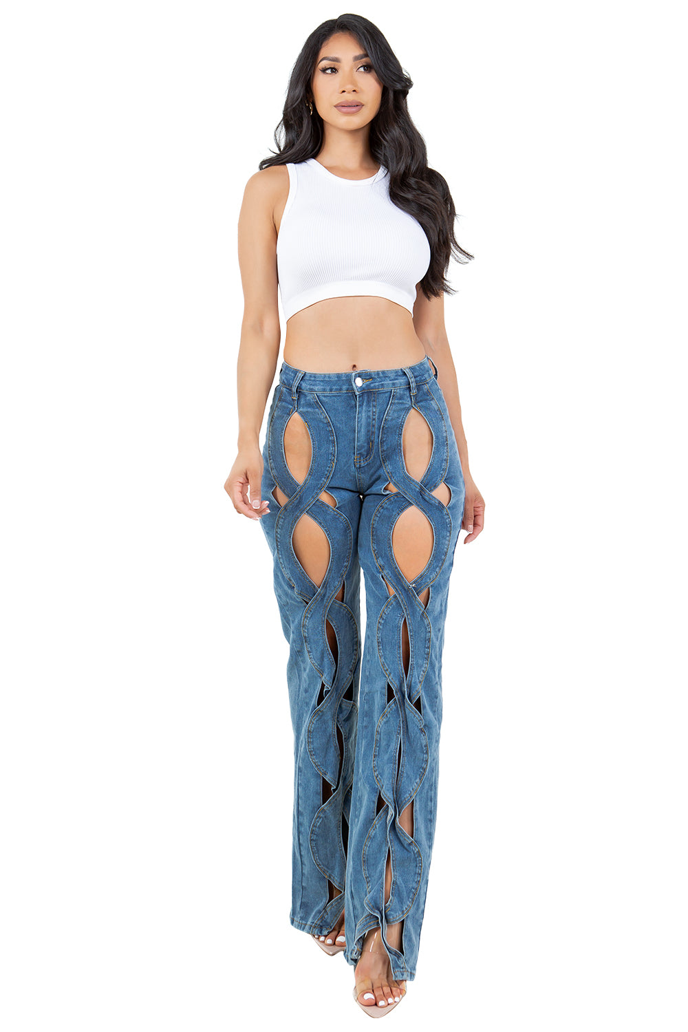 WOMEN FASHION DENIM PANTS
