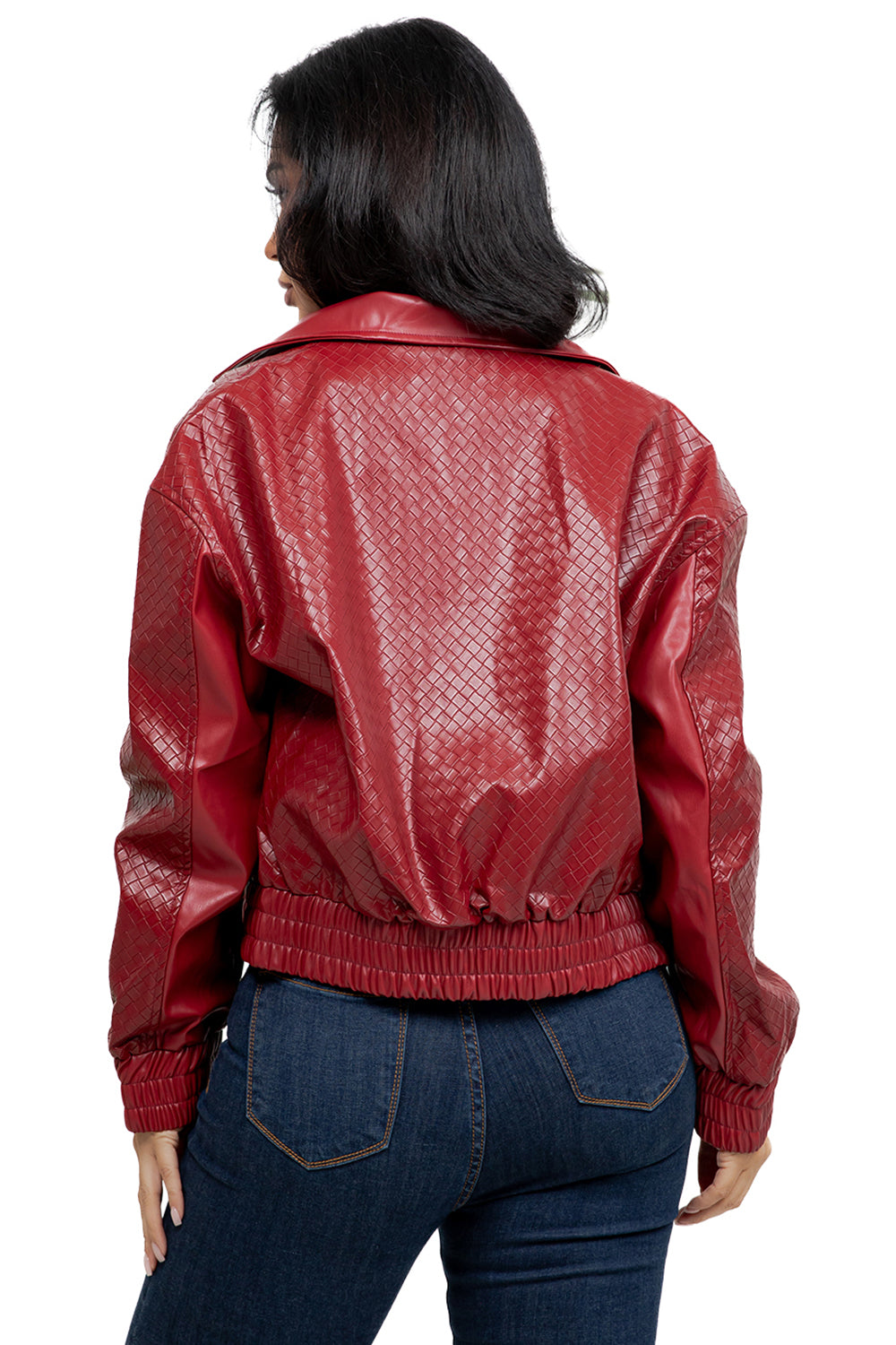 WOMEN SEXY PU LEATHER JACKET
