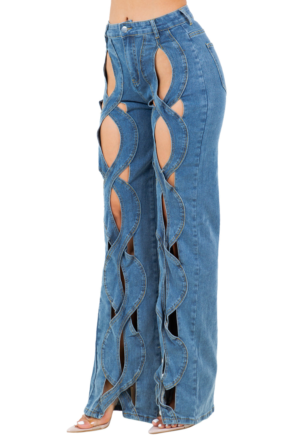 WOMEN FASHION DENIM PANTS