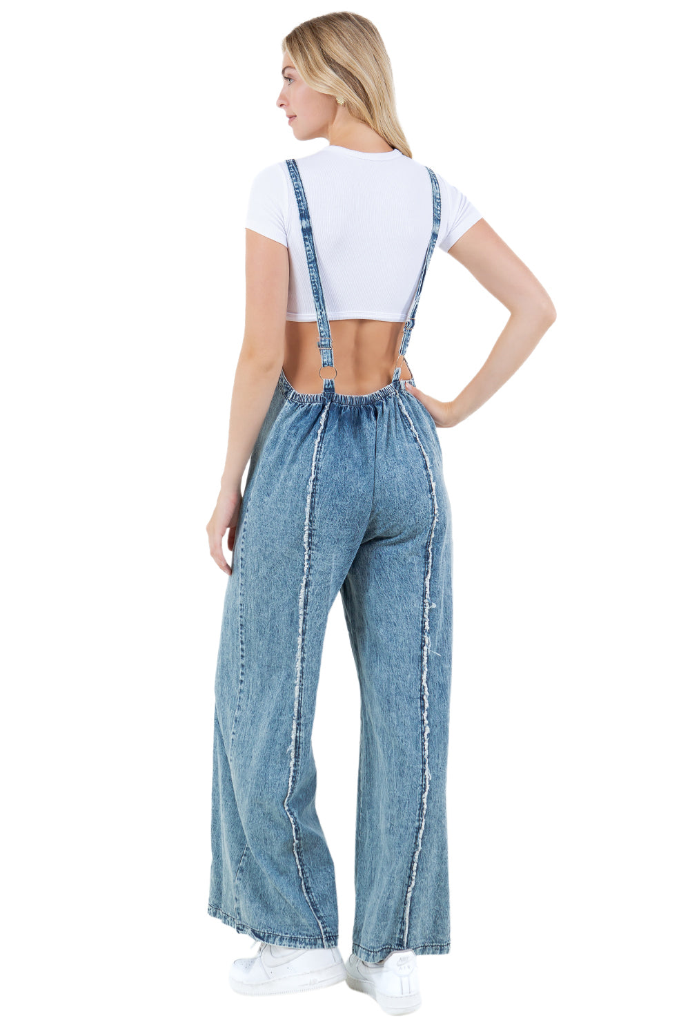 WOMEN FASHION DENIM OVERALLS PANTS