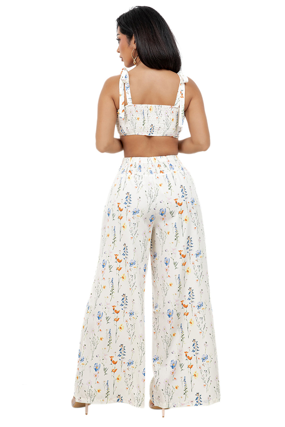 WOMEN FASHION CUTE TOP AND PANTS 2PCS SET