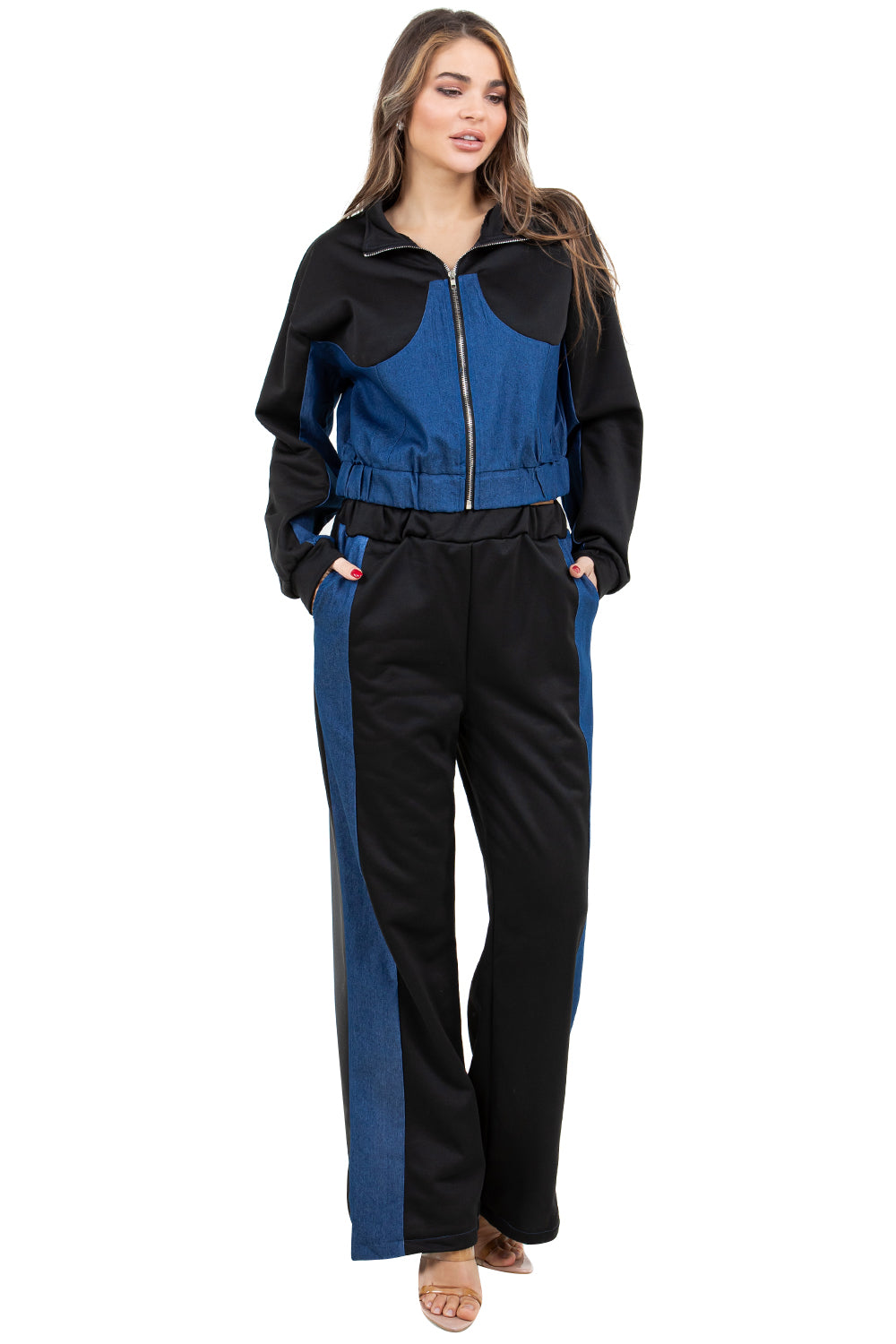 WOMEN FASHION CASUAL 2PCS PANT SET