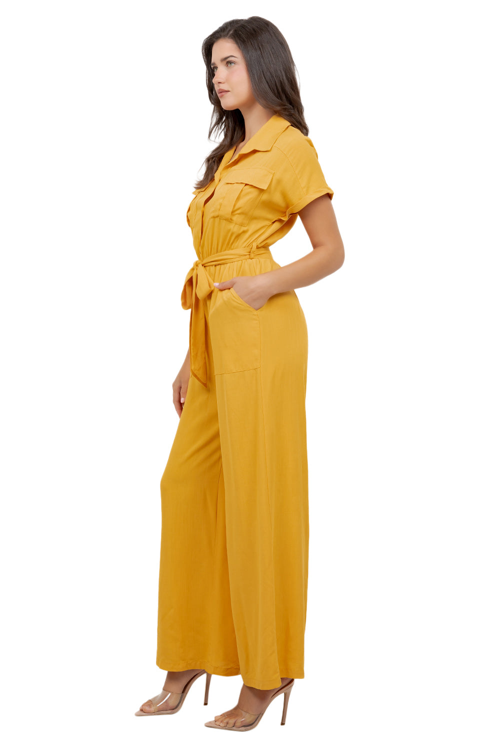 WOMEN FASHION SUMMER WIDE LEG JUMPSUIT