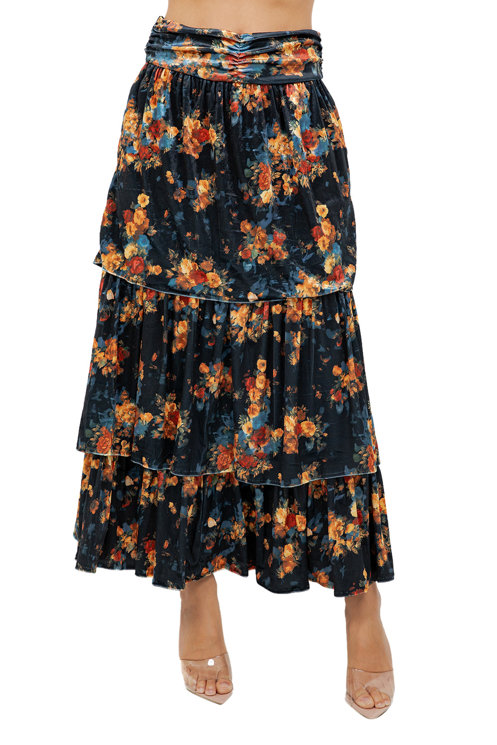 WOMEN FASHION LONG MAXI HIGH WAISTED SKIRTS