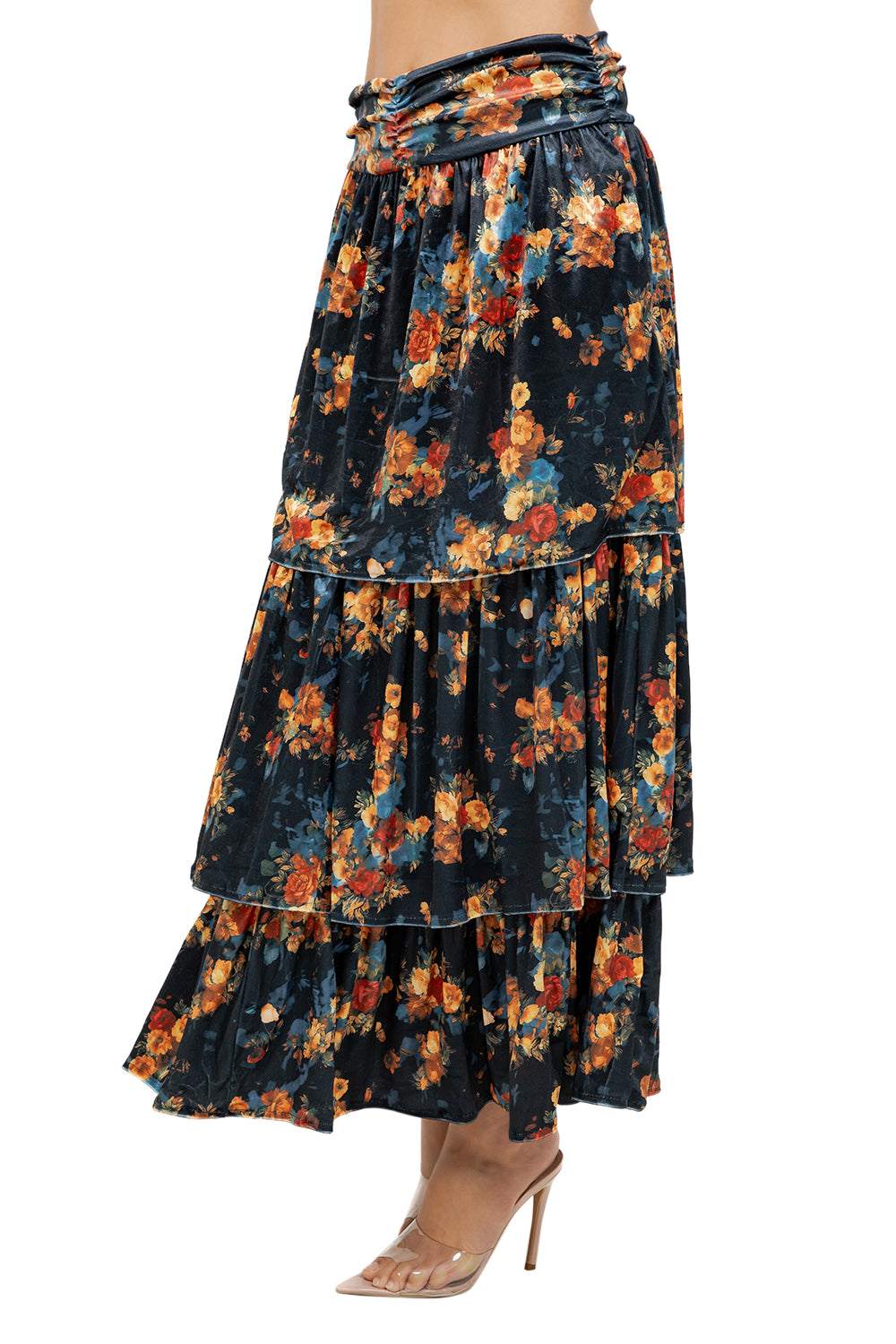 WOMEN FASHION LONG MAXI HIGH WAISTED SKIRTS