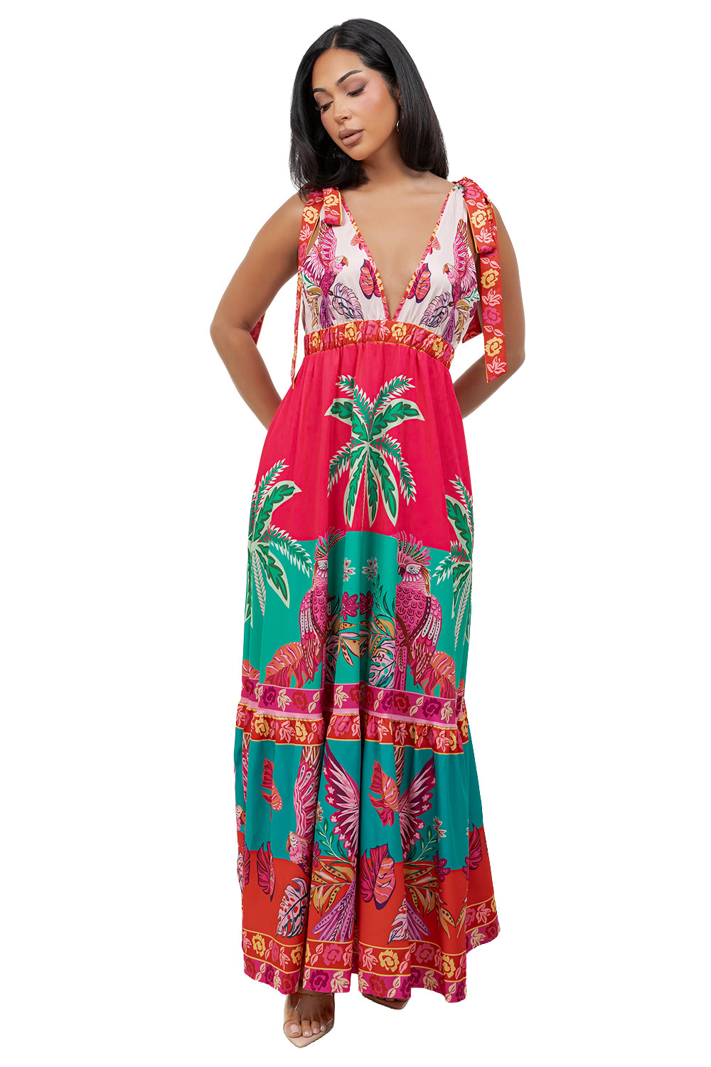 WOMEN FASHION SUMMER LONG MAXI DRESS