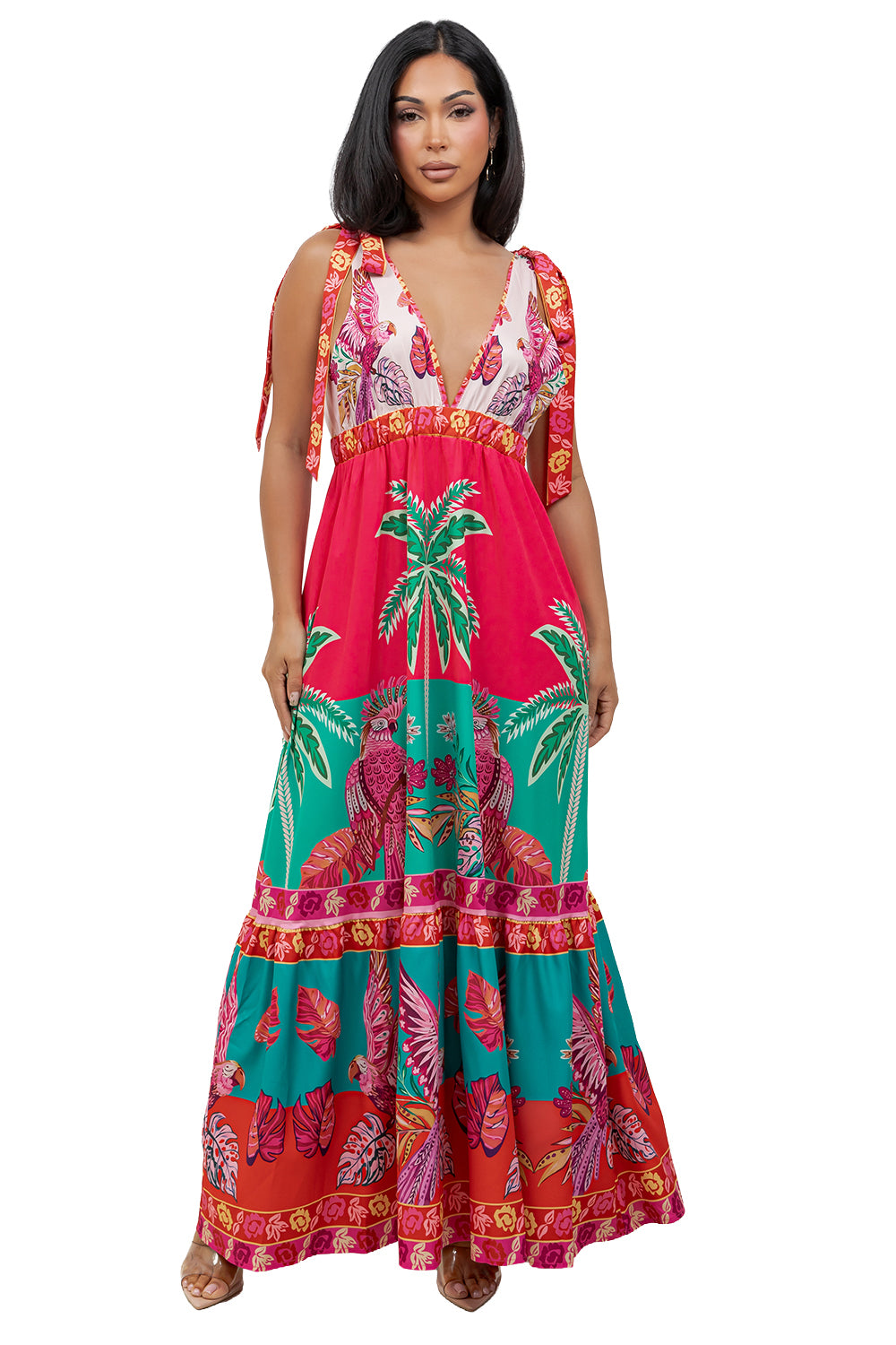 WOMEN FASHION SUMMER LONG MAXI DRESS