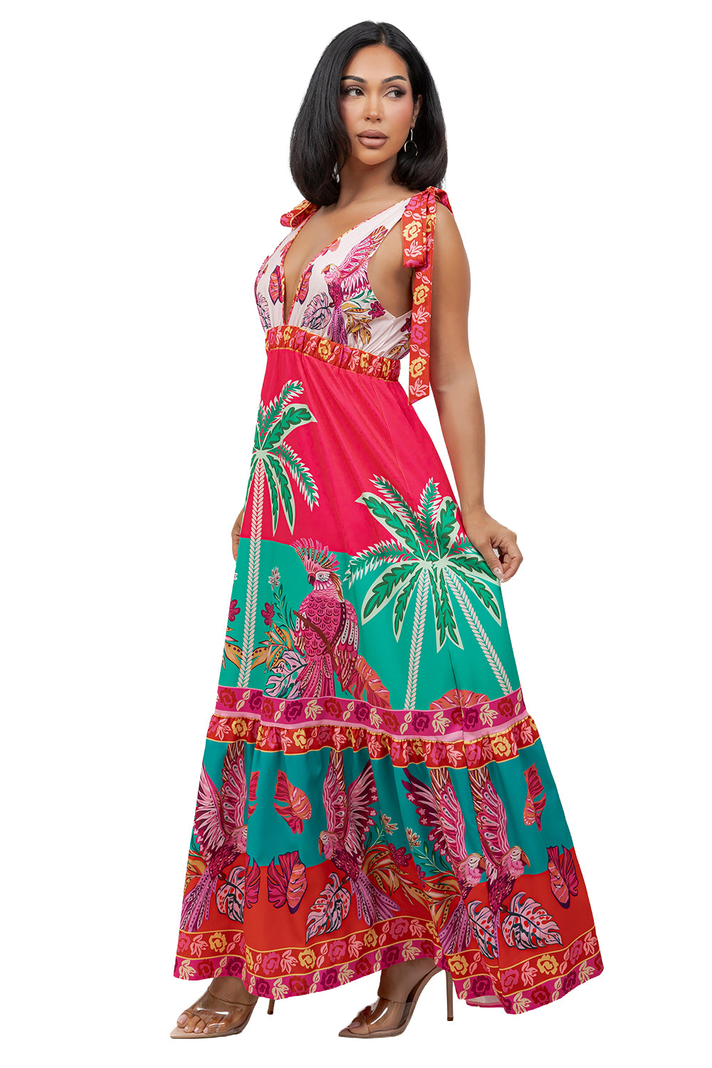 WOMEN FASHION SUMMER LONG MAXI DRESS