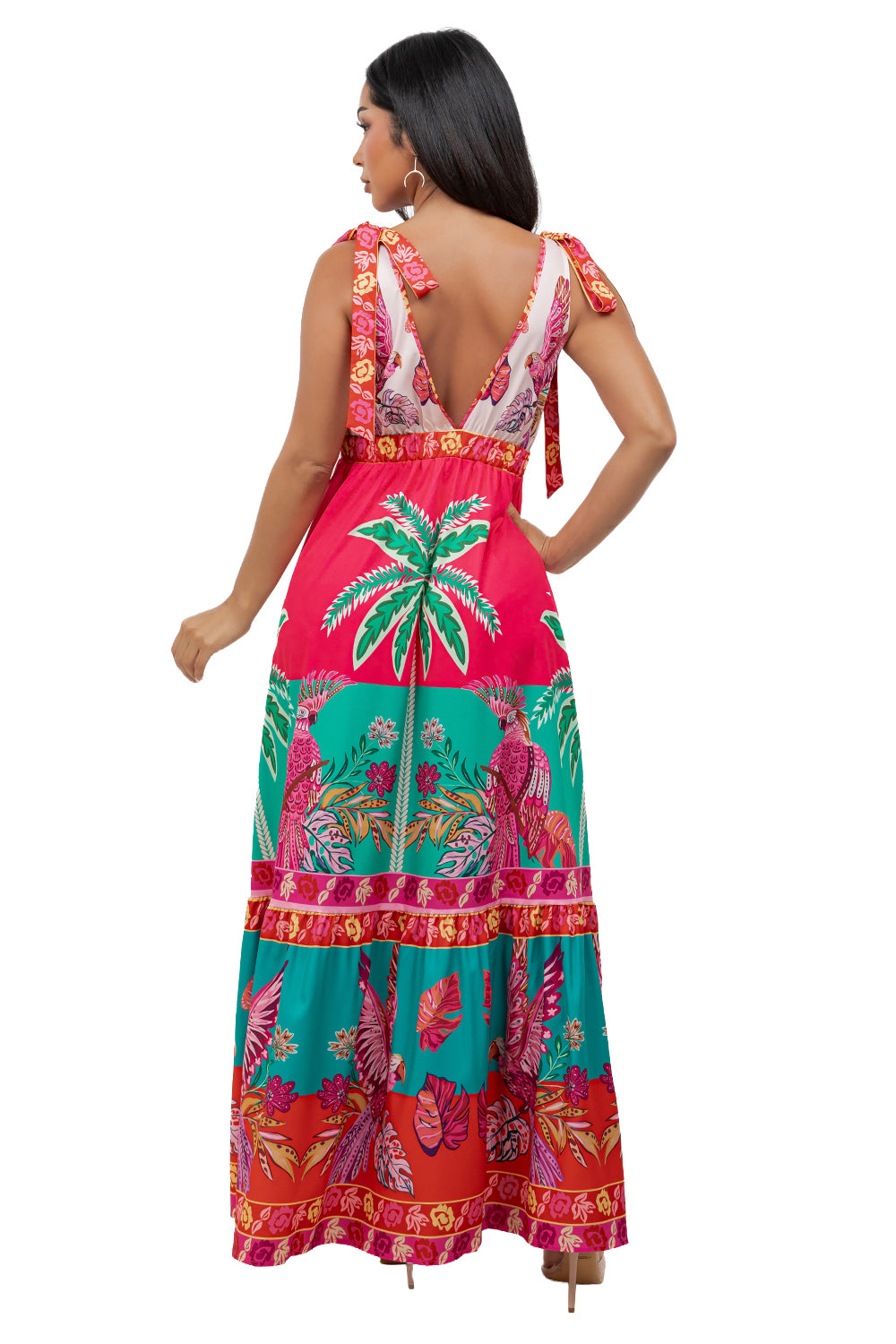 WOMEN FASHION SUMMER LONG MAXI DRESS