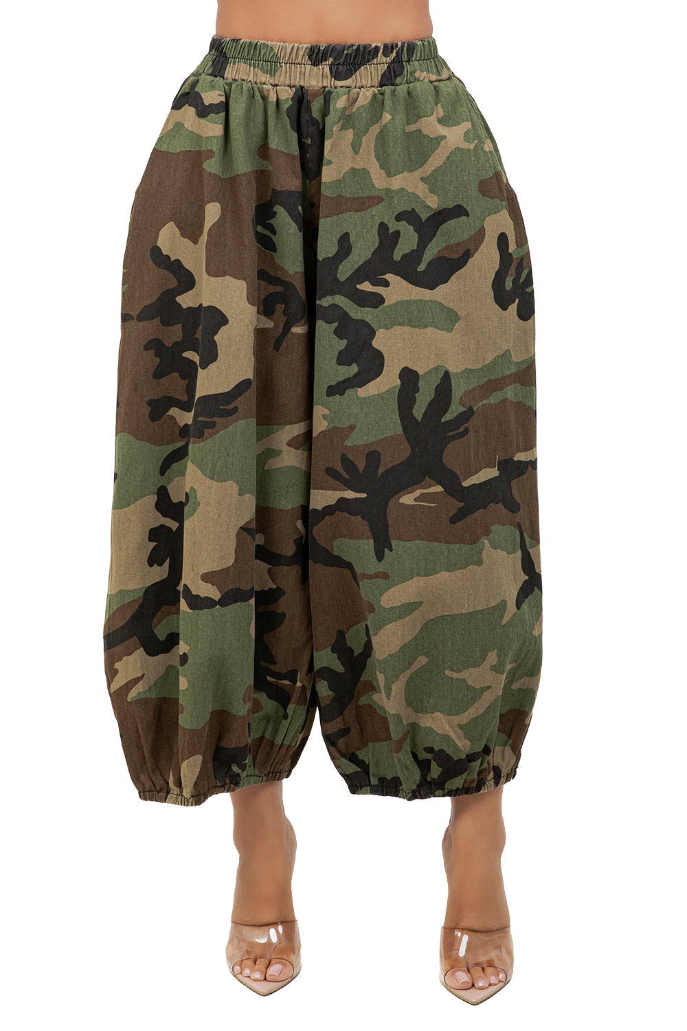 WOMEN FASHION HAREM STYLE OVERSIZE  PANTS