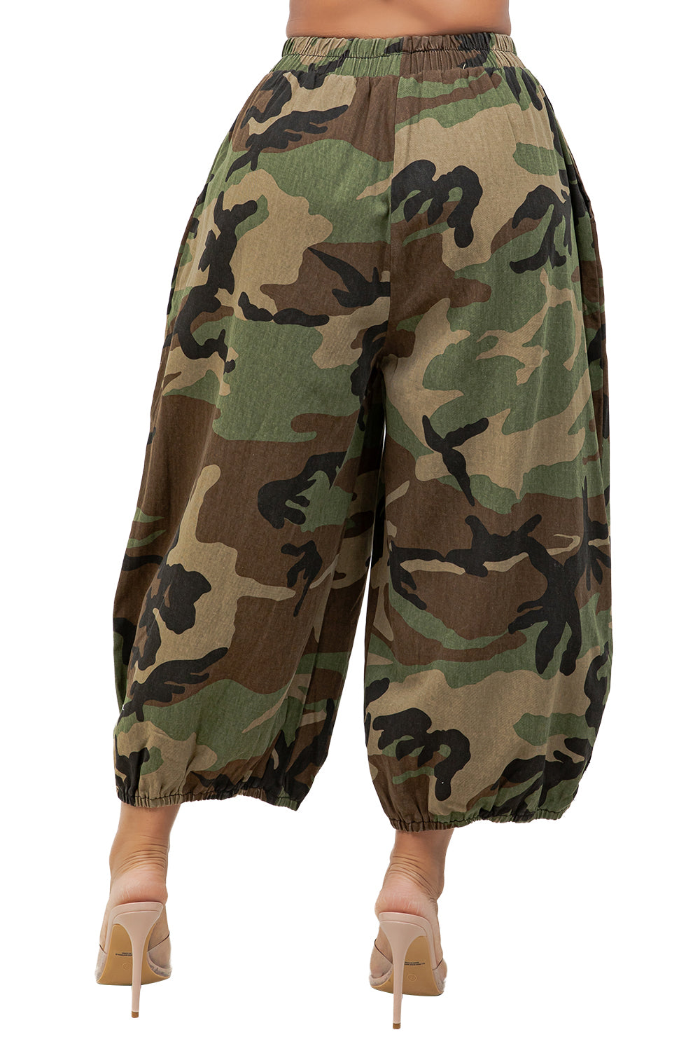 WOMEN FASHION HAREM STYLE OVERSIZE  PANTS