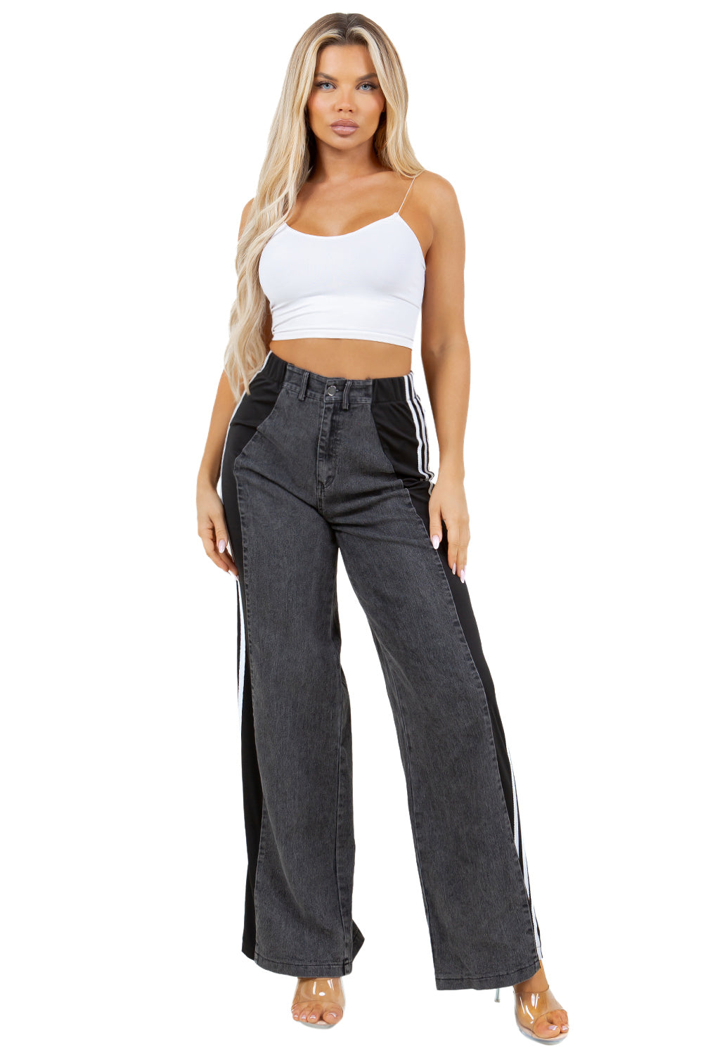 WOMEN FASHION CASUAL DENIM PANTS
