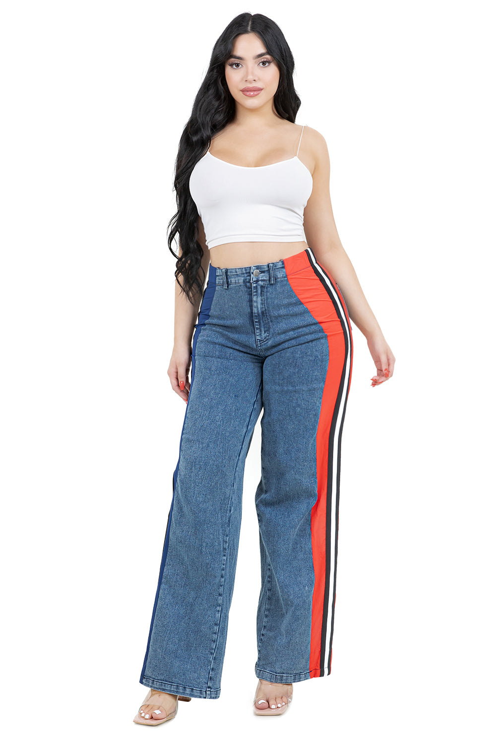 WOMEN FASHION CASUAL DENIM PANTS