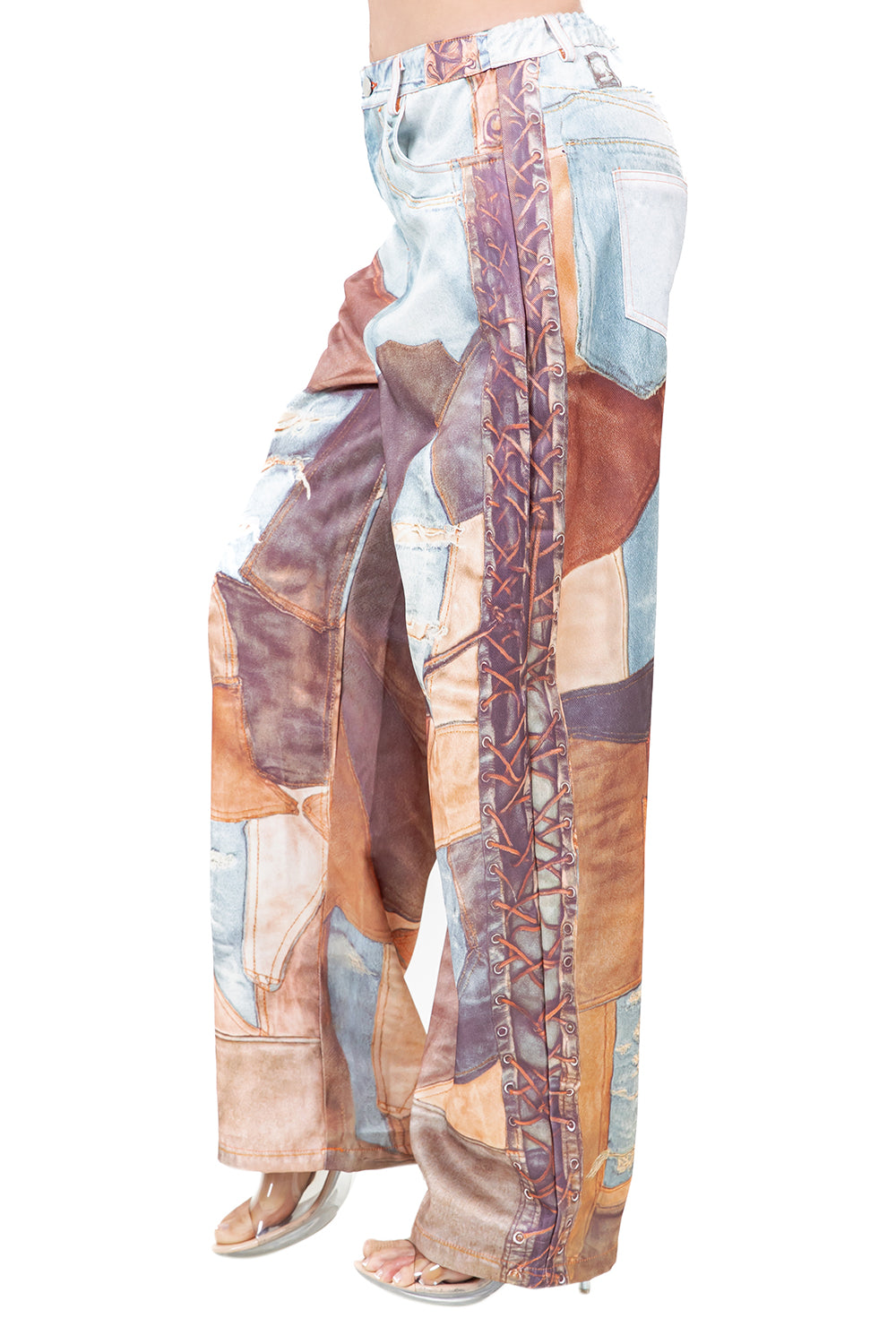WOMEN FASHION 3D PRINT CASUAL PANTS