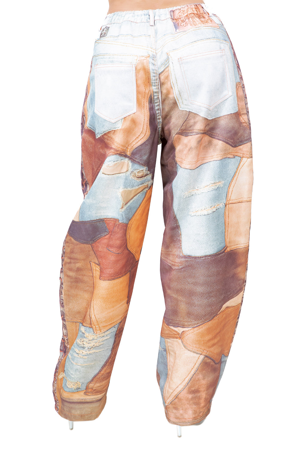 WOMEN FASHION 3D PRINT CASUAL PANTS