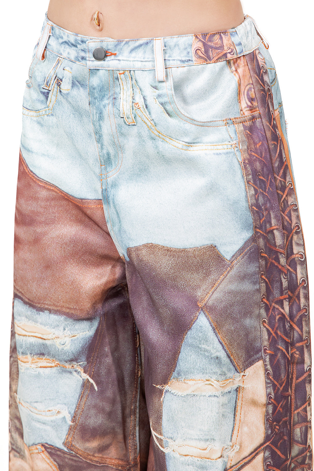 WOMEN FASHION 3D PRINT CASUAL PANTS