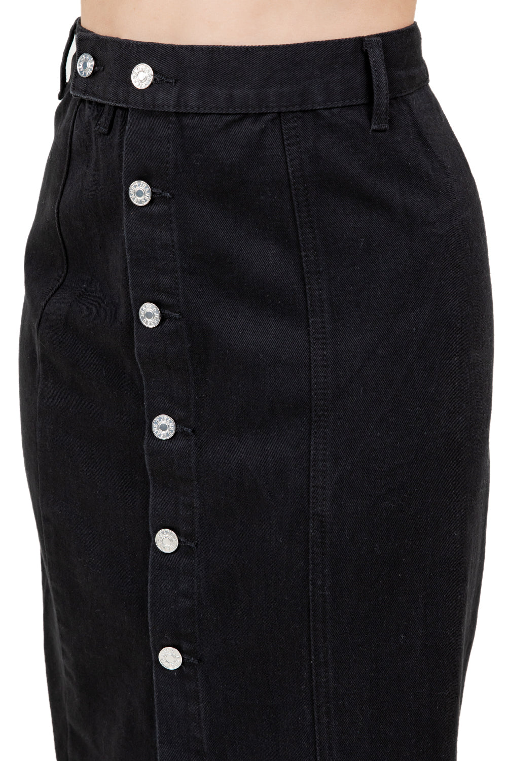 WOMEN FASHION DENIM LONG MAXI SKIRT